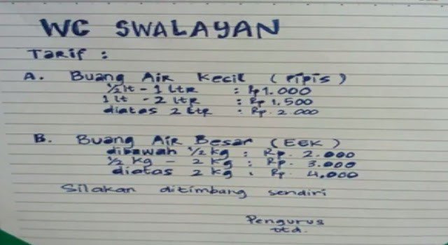 17+ Peraturan Nyeleneh bin Kocak di Toilet ini Pasti Bikin Kamu Geleng-Geleng Kepala Sembari Buang Hajat~