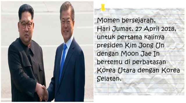 10 Hal yang Terjadi dalam Pertemuan Pemimpin Korea Utara & Korea Selatan. Penuh Bromance!