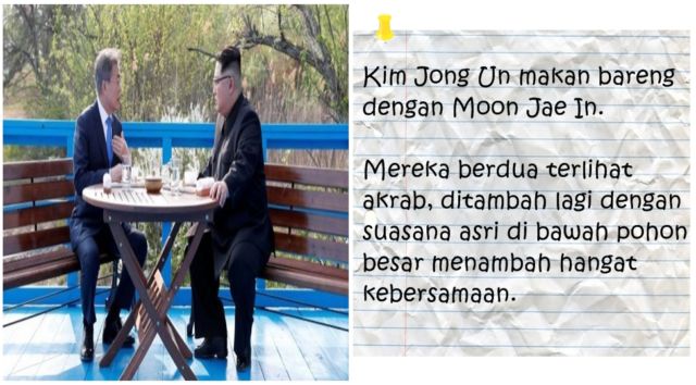 10 Hal yang Terjadi dalam Pertemuan Pemimpin Korea Utara & Korea Selatan. Penuh Bromance!