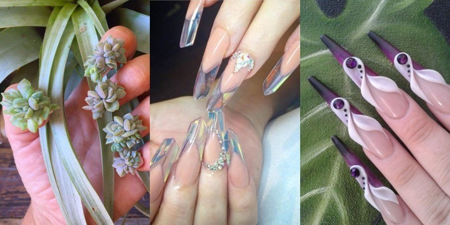 14+ Nail Art Terunik sampai Bikin Alis Kamu Mengernyit. Ada yang Lucu, Ada Pula yang Super Nyentrik