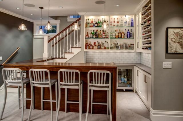 basement bar