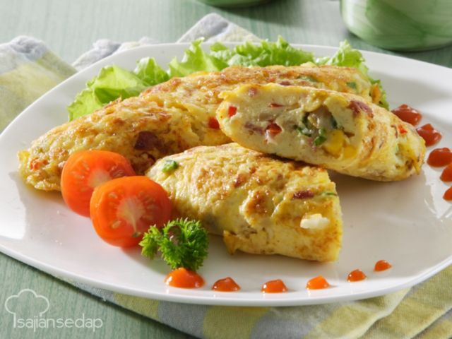 Omelet sayur