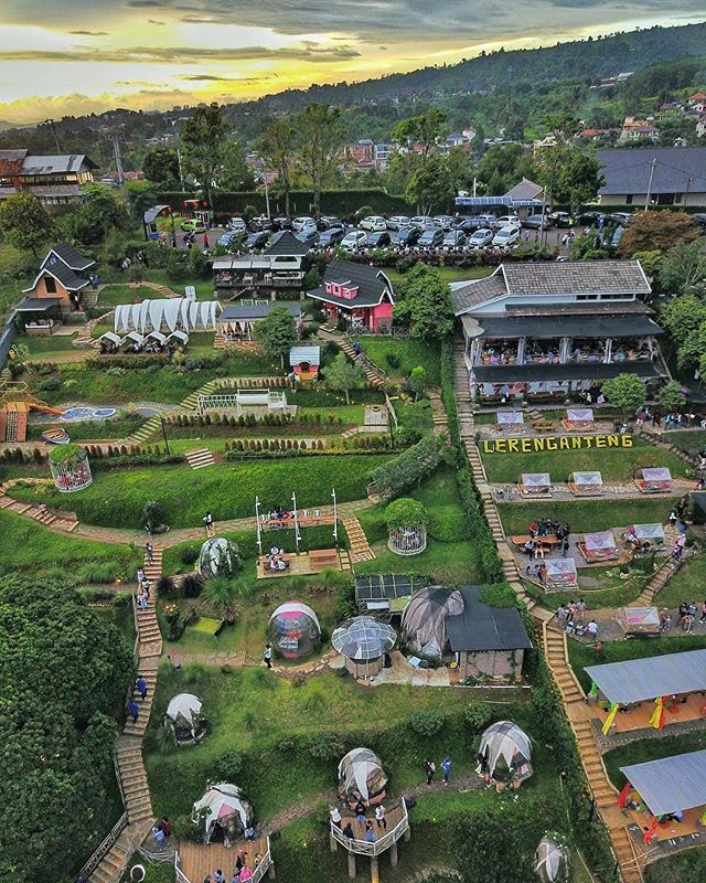 Lereng Anteng Panoramic Coffee, Cafe Kekinian dengan Pemandangan Memesona di Bandung!