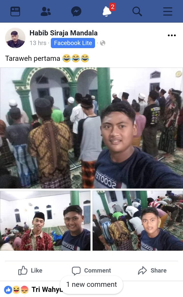 Mau Eksis dan Terkenal Boleh Saja, Tapi Kalau dengan Cara Main Tik Tok Saat Ibadah, Memangnya Pantas?