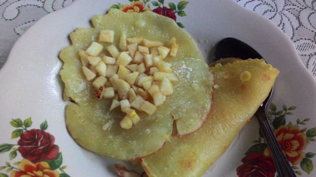 Fuji Apple Pancake, dokumentasi penulis