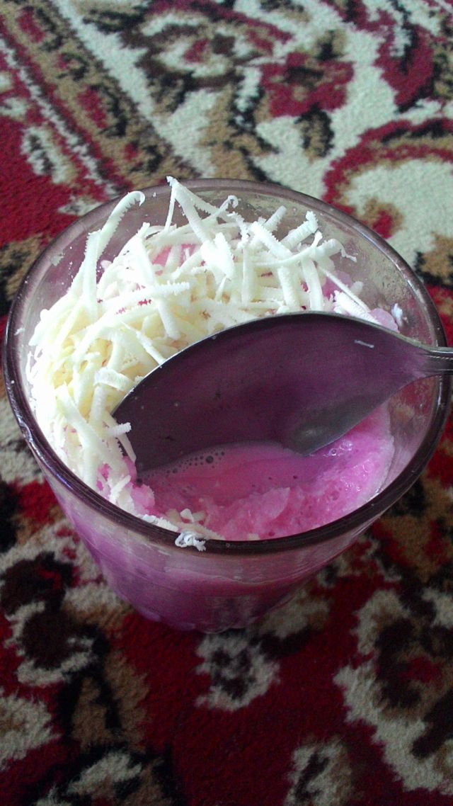 Cheese Dragonfruit Ice, dokumentasi penulis