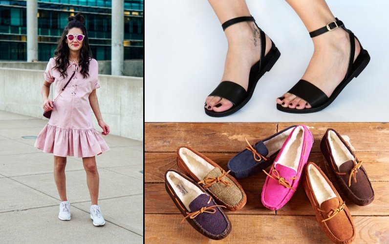 12+ Pilihan Alas Kaki Non Heels Teruntuk Ibu Hamil. Nyaman Pasti, Pinggang Pun Nggak Tambah Nyeri