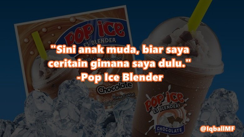 Gara-Gara Es Kepal Milo Naik Daun, Beginilah Tanggapan Jajanan Lain Kalau Bisa Ngomong. Pedih!