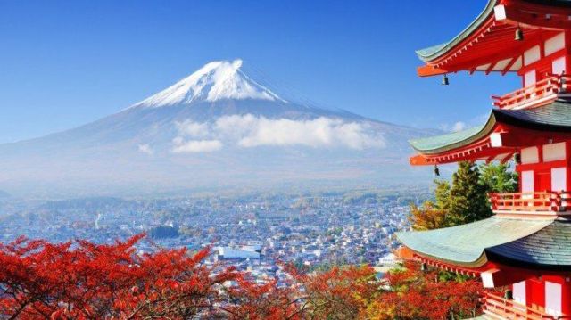 Guung Fuji di Jepang