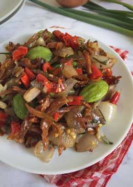 Tumis Mercon Ikan Teri Spesial Pete, Menu Hemat Cocok untuk Buka Puasa dan Sahur Simpel