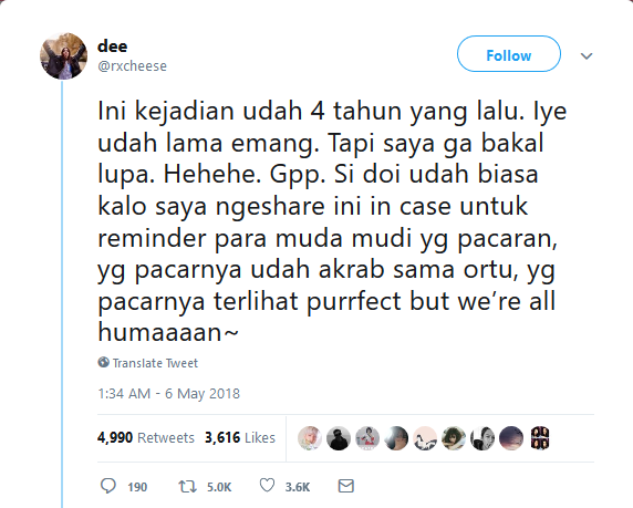Pacaran 5 Tahun dan Cowoknya Hamilin Cewek Lain, Curhatan Cewek ini Tuai Pujian Warganet. Kelas sih!