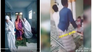 Mau Eksis dan Terkenal Boleh Saja, Tapi Kalau dengan Cara Main Tik Tok Saat Ibadah, Memangnya Pantas?