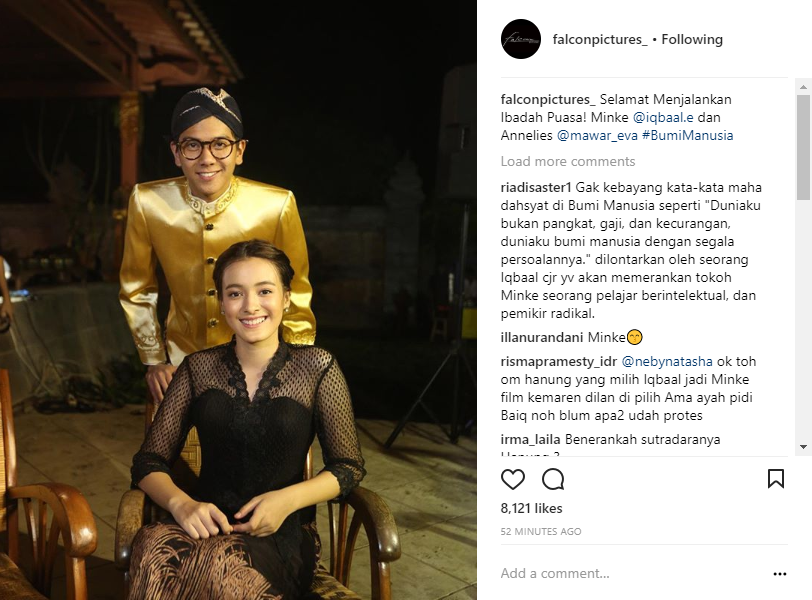 Jangan Kecewa Dulu Karena Iqbaal Jadi Minke dalam Film Bumi Manusia. Selalu Ada Sisi Positifnya Kok