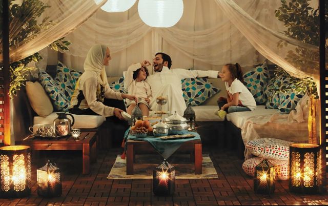 Family in Ramadan