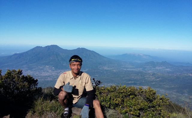 Pasar dieng Gunung Arjuno