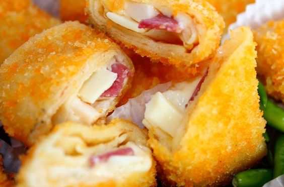 Resep Risoles Smoked Beef Cheese Goreng Dengan Tepung Roti