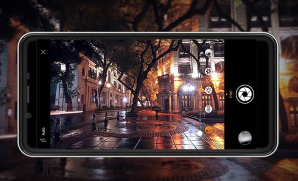 Fitur PRO Mode untuk foto pada tempat kurang cahaya