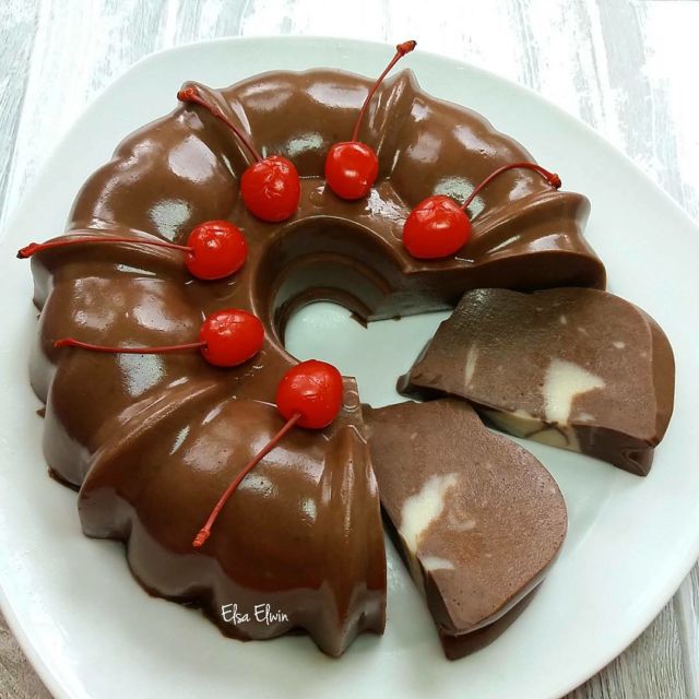 resep puding coklat