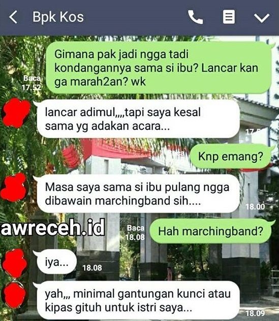 18 Percakapan Kocak Anak Kuliah dengan Bapak Kosan. Akrab Banget Sih, Dijadiin Tempat Curhat, Kan~