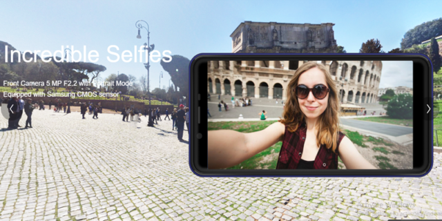 Kamera Selfie Advan i6