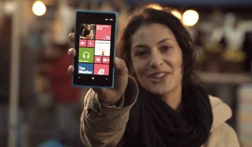 Showing new phone