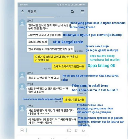 Janji Bakal Dinikahi Setelah Tidur Bareng Oppa Korea, Balasan yang Diterima Cewek ini Bikin Nyesek :(