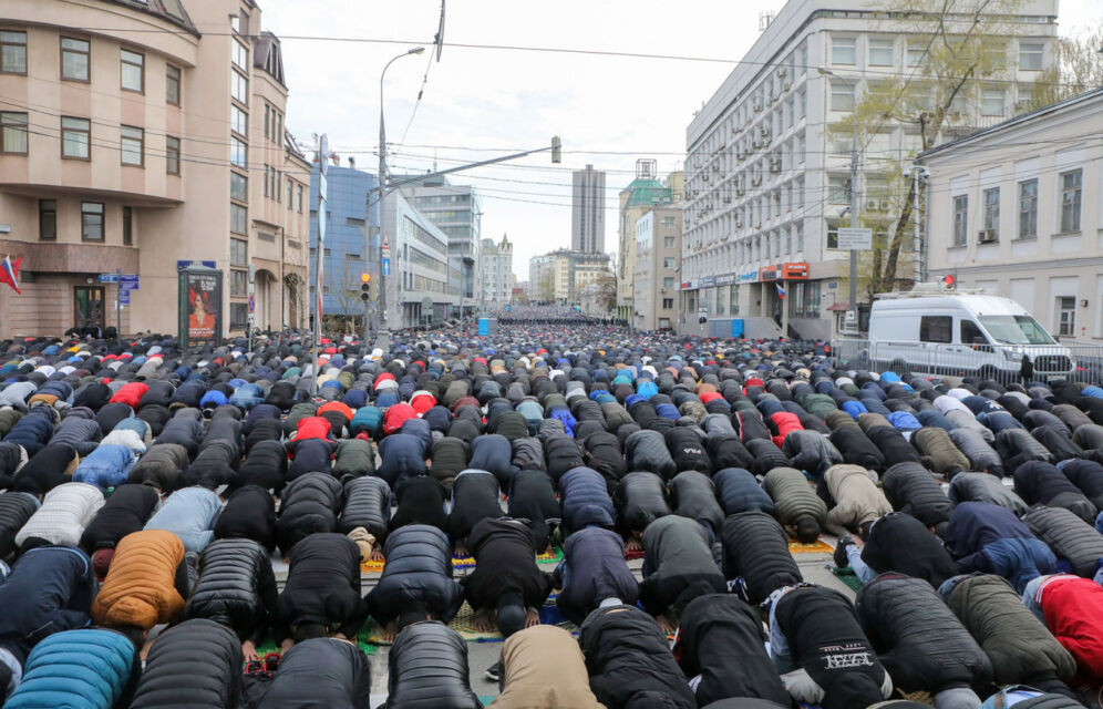 perayaan idul fitri di rusia