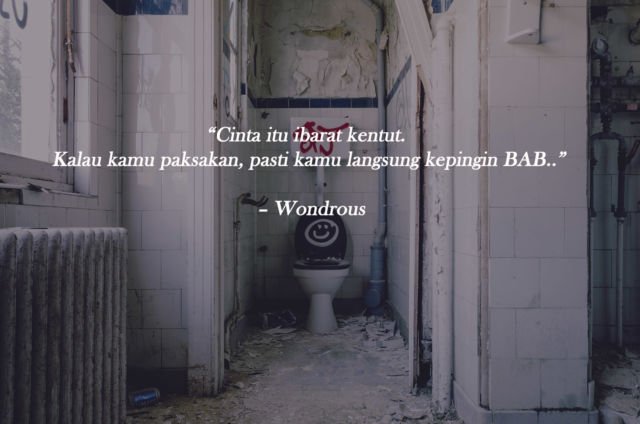 10 Kutipan Lucu-lucuan Buat Kamu yang Sering Gagal Jalin Hubungan. Biar Makin Kuat Hati dan Mental