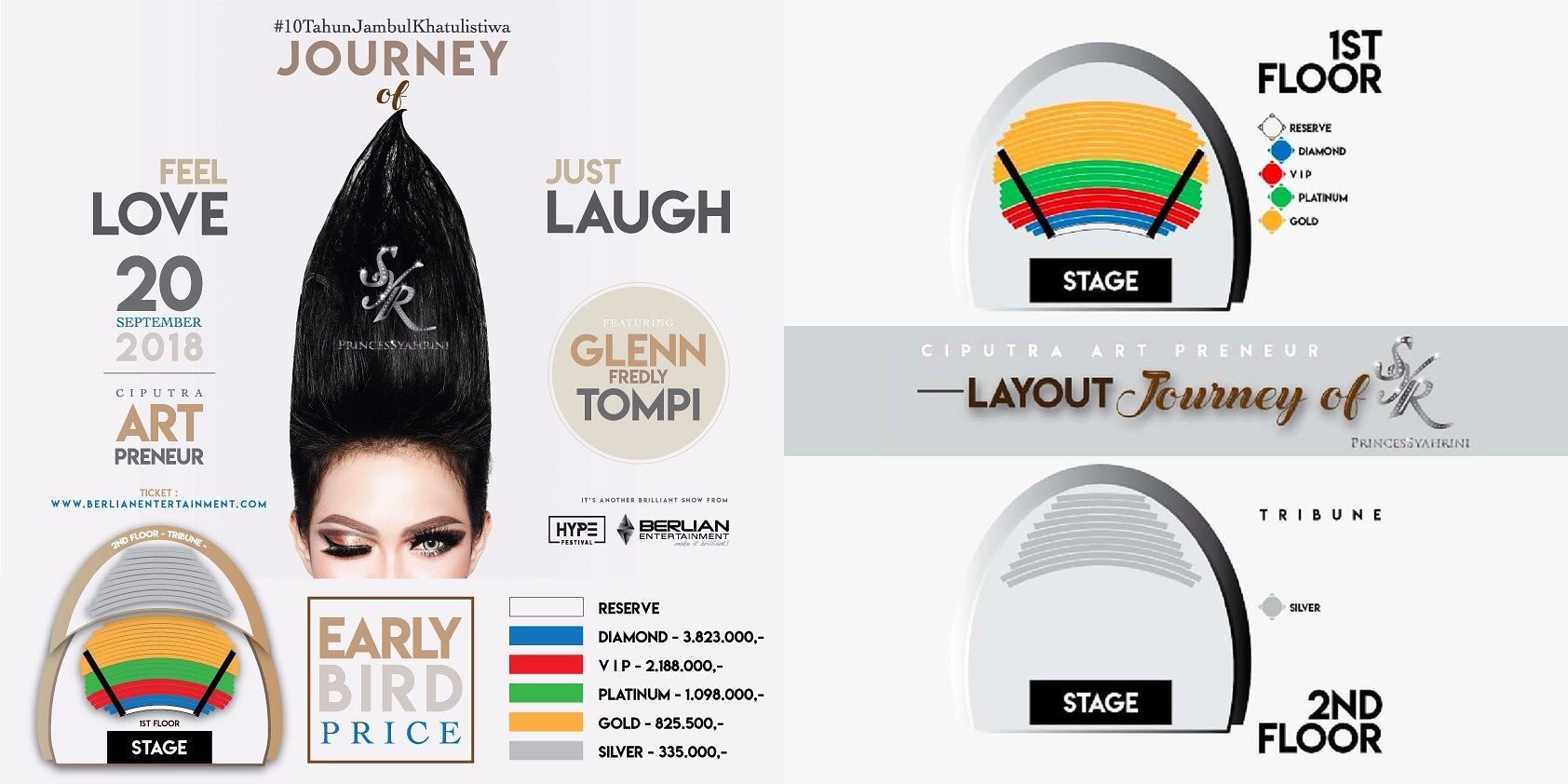 Tiket Konser 25 Juta, Merchandise Apa yang Bakal Dikasih Syahrini untuk Penonton Kelas 