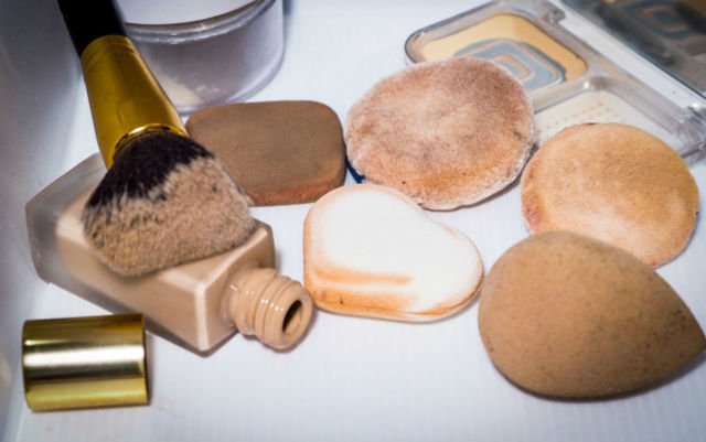 Dirty brushes
