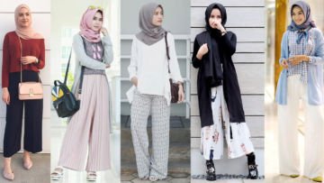 5 Trik Memadukan Hijab dan Celana Kulot Buat Berbagai Acara. Jadi Modis Kan Nggak Harus Terbuka :)