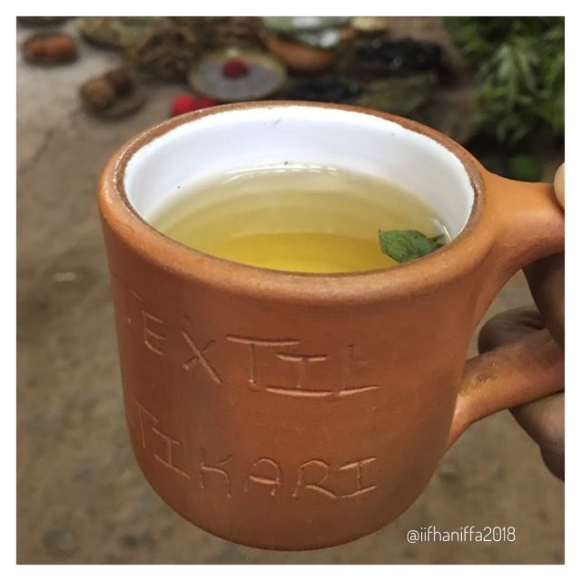 Coca tea yang menghangatkan
