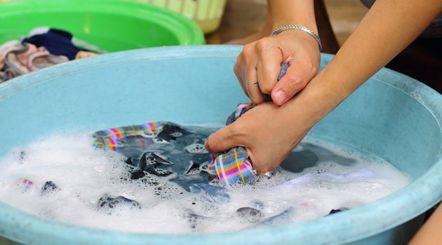 Cuci hasil berburumu dengan bersih