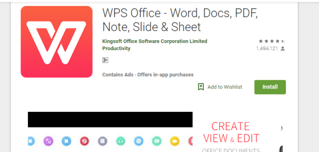 Aplikasi WPS Office