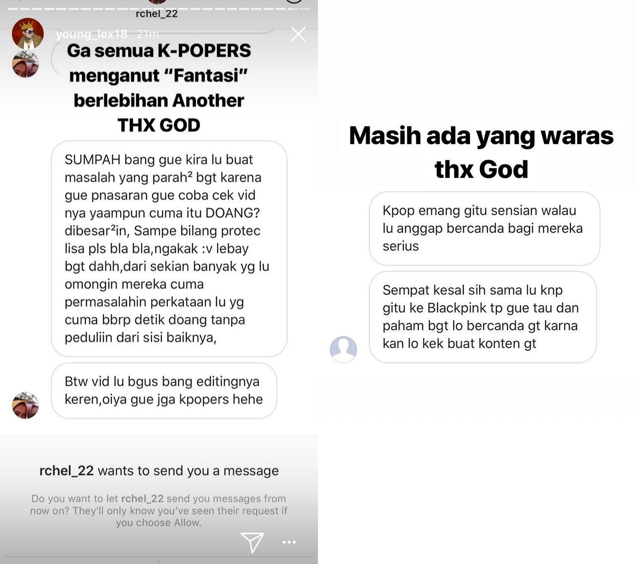 Young Lex Guyon Kalau Foto Lisa BLACKPINK Jadi Bahan Masturbasi, Warganet Geram Cewek Direndahkan 9 Young Lex Guyon Kalau Foto Lisa BLACKPINK Jadi Bahan Masturbasi, Warganet Geram Cewek Direndahkan