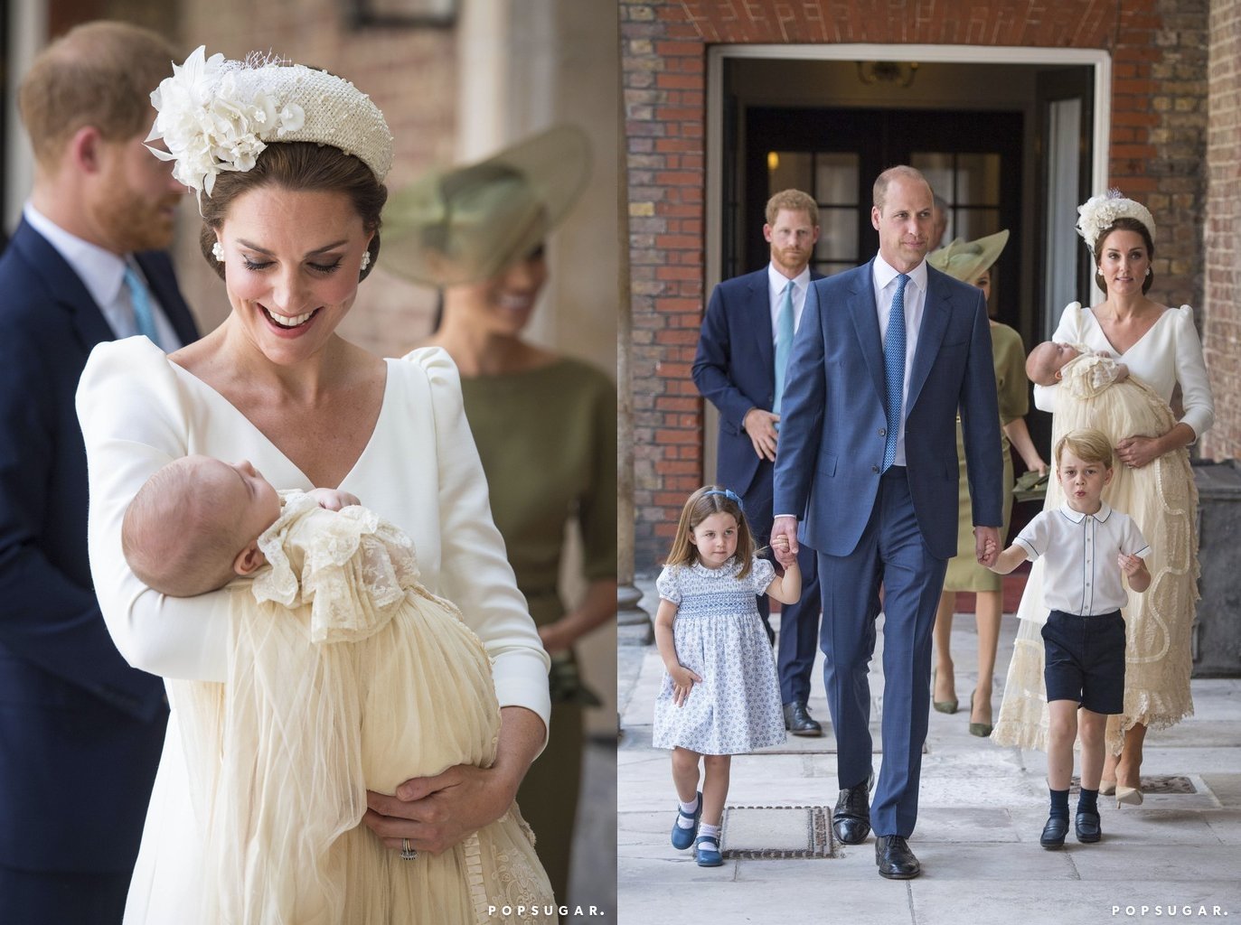 13 Potret Momen Baptisan Prince Louis of Cambridge. Mulai dari Gaun Cantik Hingga Fashion Kate Middleton
