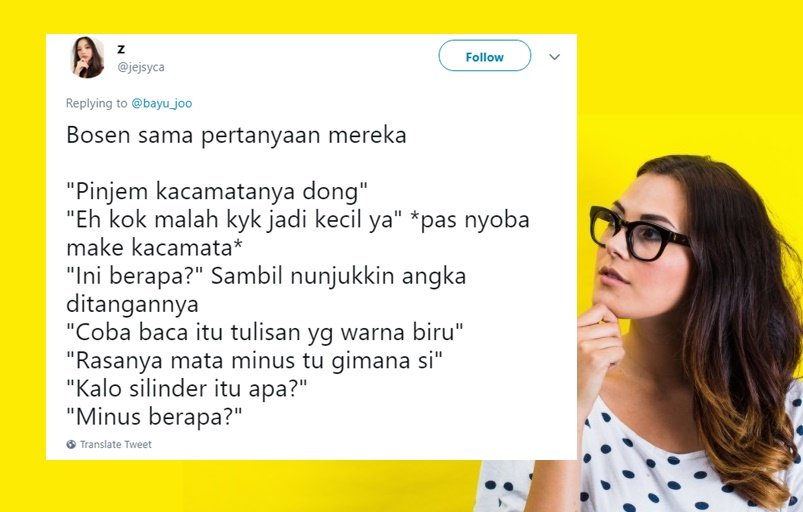 Beginilah Suka Duka dari Warganet sebagai Pemakai Kacamata. Terlihat Miris, Tapi Kocak Juga