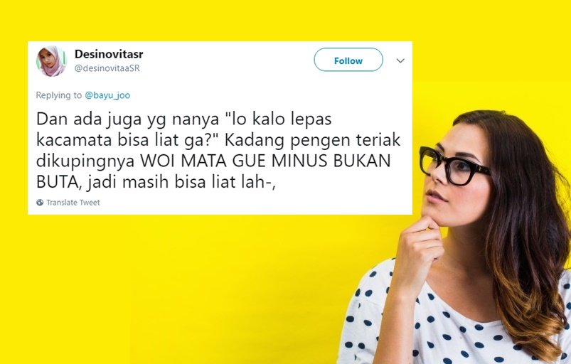 Beginilah Suka Duka dari Warganet sebagai Pemakai Kacamata. Terlihat Miris, Tapi Kocak Juga