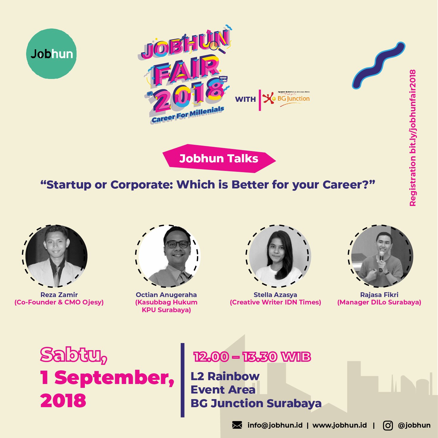 Event 'Jobhun Fair 2018: Career for Millenials' Segera Dihelat. Freshgrad Mari Merapat!
