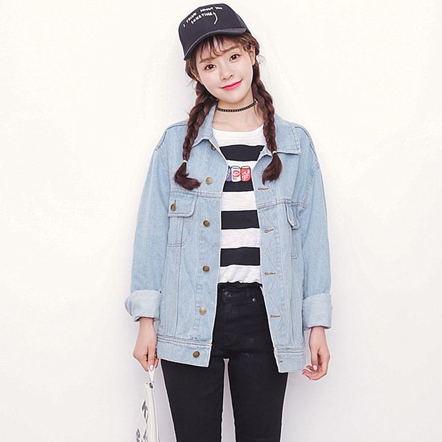 style jaket jeans wanita