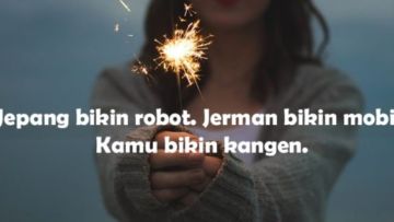 Buntu Ide Buat Bikin Kalimat Romantis? Pilih 5 Kata-Kata Nyeleneh Tapi Mengena Ini Aja!