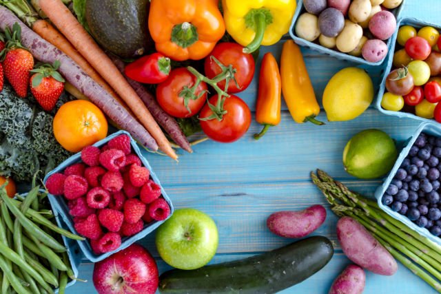 perbanyak buah dan sayur