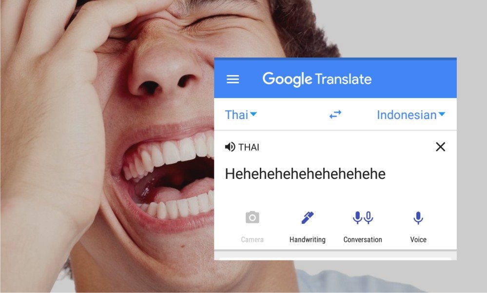 Begini Jadinya 10 Jenis Ketawa Warganet Indonesia di Dunia Maya Kalau Diucapkan Pakai Google Translate~