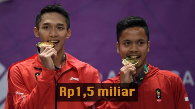 Hadiah Peraih Medali Emas Asian Games dari 7 Negara. Indonesia Dapat 1,5 M, Negara Lain Berapa ya? 15 Hadiah Peraih Medali Emas Asian Games dari 7 Negara. Indonesia Dapat 1,5 M, Negara Lain Berapa ya?