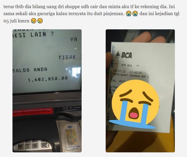 Minjemin KTP ke Teman yang Mau Cairin Poin, Ternyata Malah Dipakai buat Pinjaman Dana Online. Edan!