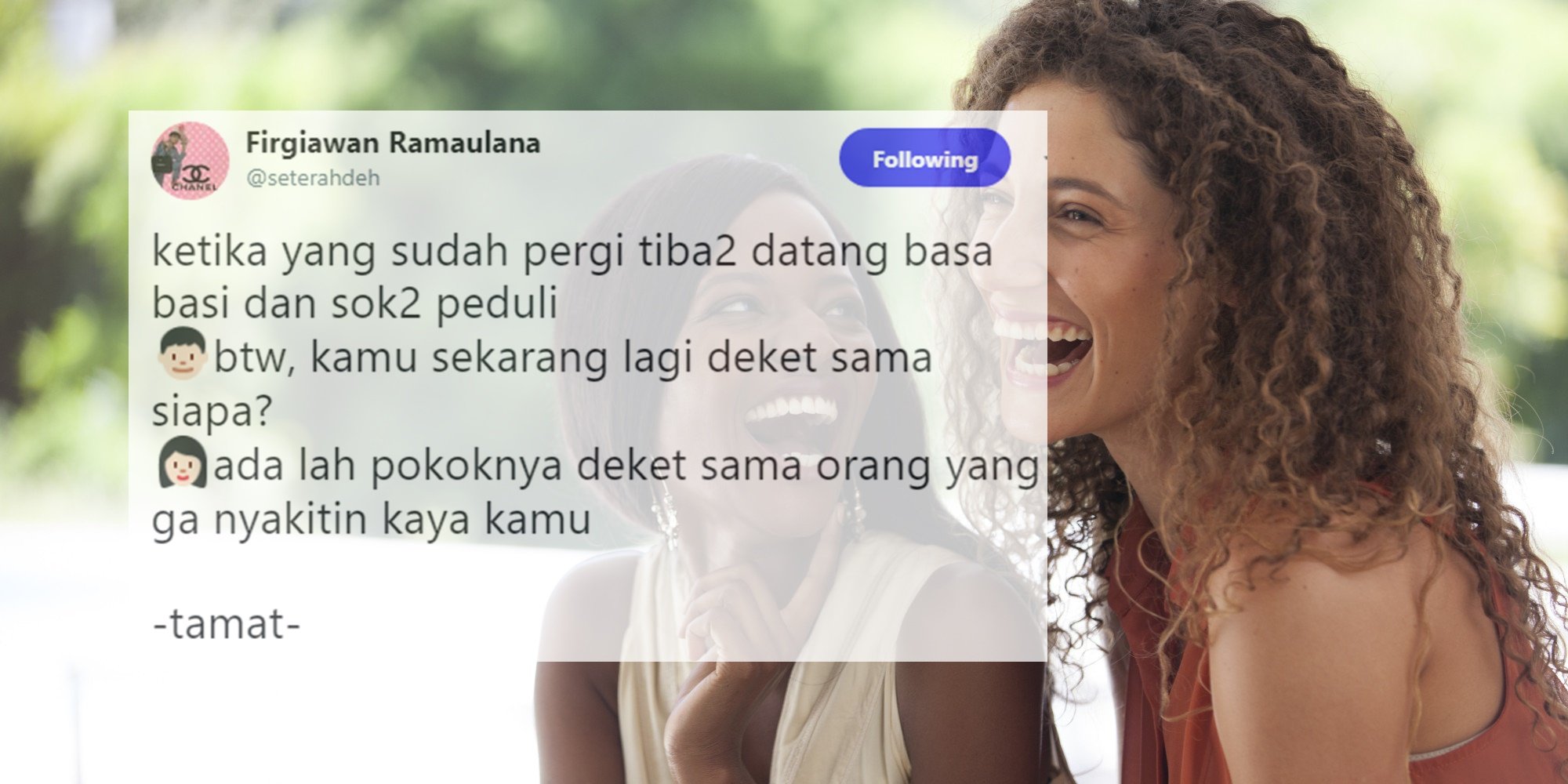 Kamu Bakal Mundur Teratur Nyapa Mantan Kalau Dibalasnya Begini Melulu. Makanya, Move On!