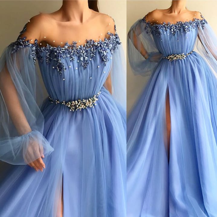 10 Inspirasi 3D Applique yang Memukau untuk Gaun Pesta Kekinian. Itu Baju Apa Pohon Ya? Bisa Keluar Bunganya
