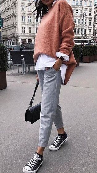 10+ Inspirasi Busana Kuliah dan Kerja dengan Cigarette Pants. Solusi Tampil Formal Tanpa Rok Span