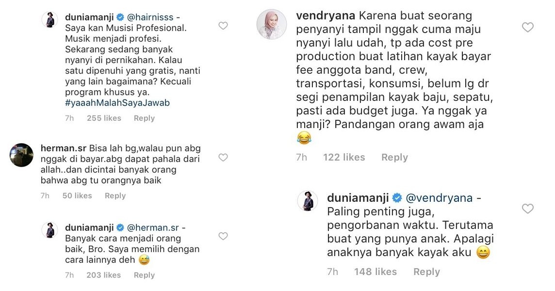 Jawaban Warganet Jika Berada di Posisi Anji yang Diminta Manggung Secara Gratis Alias Nggak Dibayar