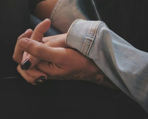 hold hands